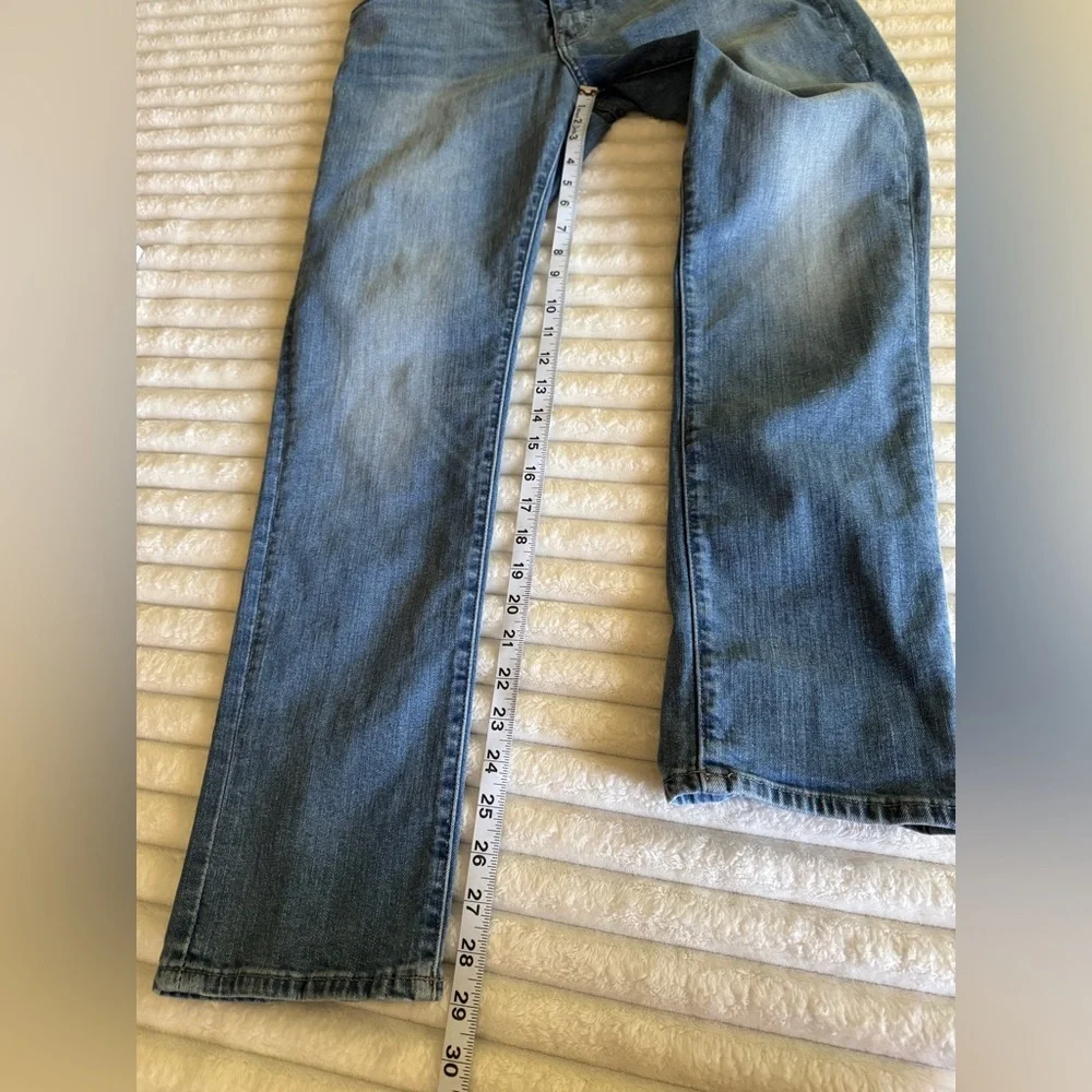 J. Crew Men's Denim Slim Jeans in Light Blue 33x30